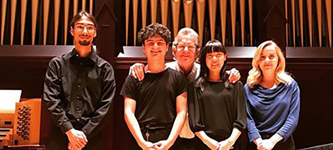 Congratulations to all the finalists of the 2019 Wolfe Guitar Competition: David Oregon, Isaac Brodkin (Special prize guitar winner), Yhihui Wang, Grace Sheppard