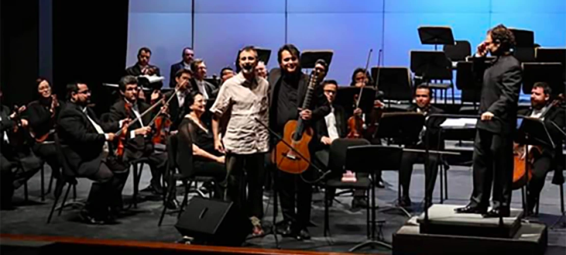 Congratulations to Misael Barraza-Diaz on performing the world premiere of the piece Concertino de Culiacan by Simone Iannarelli!